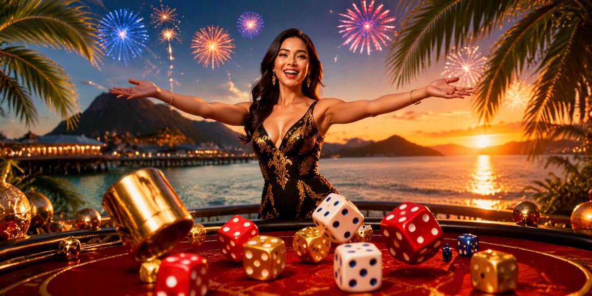 Pemain dari Kota Kinabalu menikmati permainan dadu dan hiburan kasino gamblers dalam talian