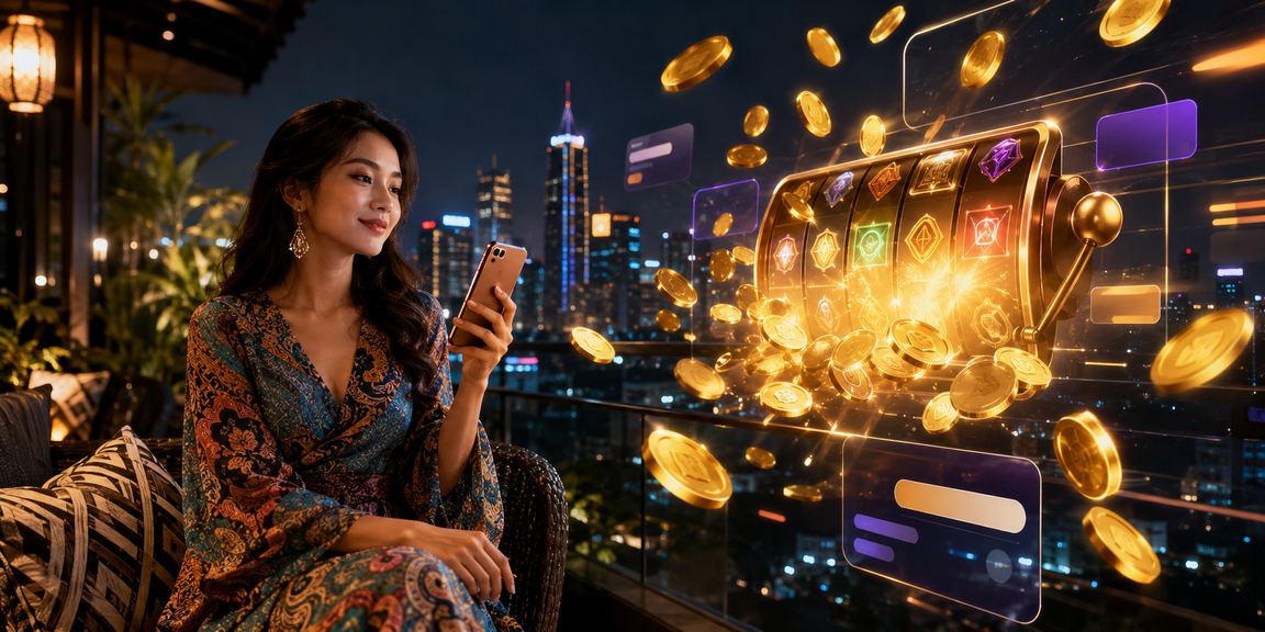 Pemain dari Seremban menikmati permainan slot dalam talian gamblers dengan reka bentuk batik tempatan